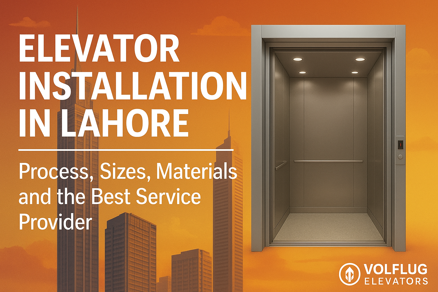 Elevator Installation in Lahore